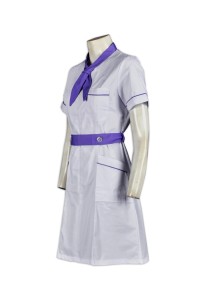 NU018 tailor made nurse uniform tailor made working uniform medicine supplier hong kong hk supplier 